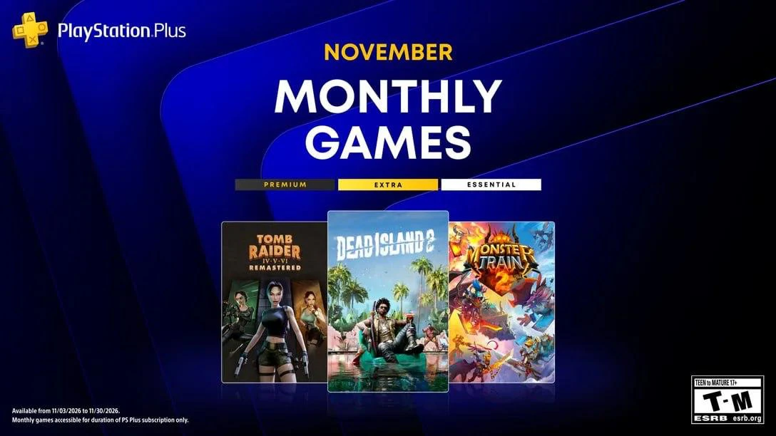 Три игры ноябрьской раздачи PS Plus